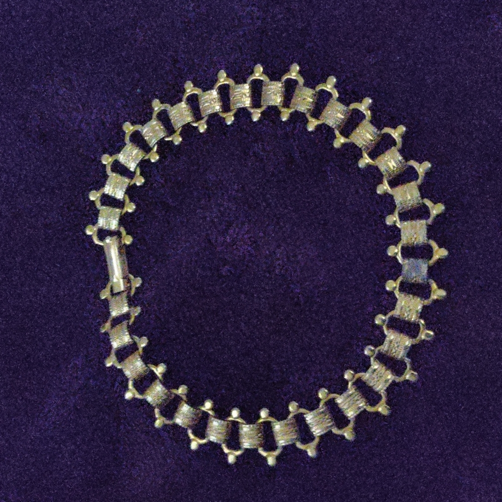 Vintage Etched Ankle bracelet